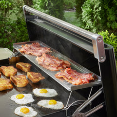 Dual-Level Warming Rack