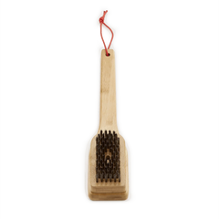 Grill Brush - 12” Bamboo